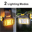Luz Led Recargable Con Panel Solar HS-8036-7-B