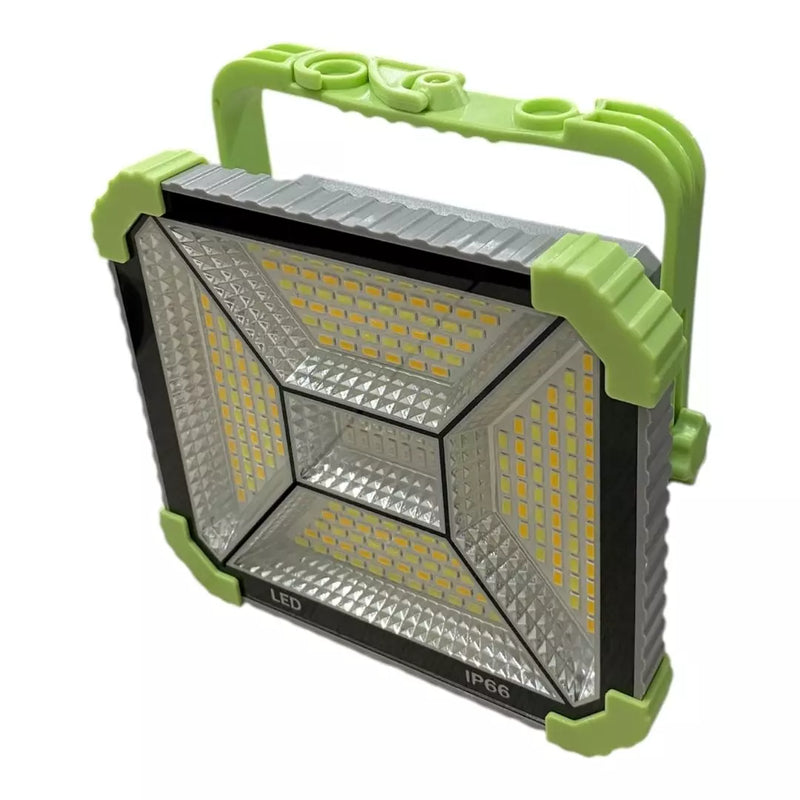 Luz Led Recargable Con Panel Solar JLP-2193