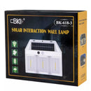 Lampara Solar Para Exterior Con Luz Calida BK-618-3
