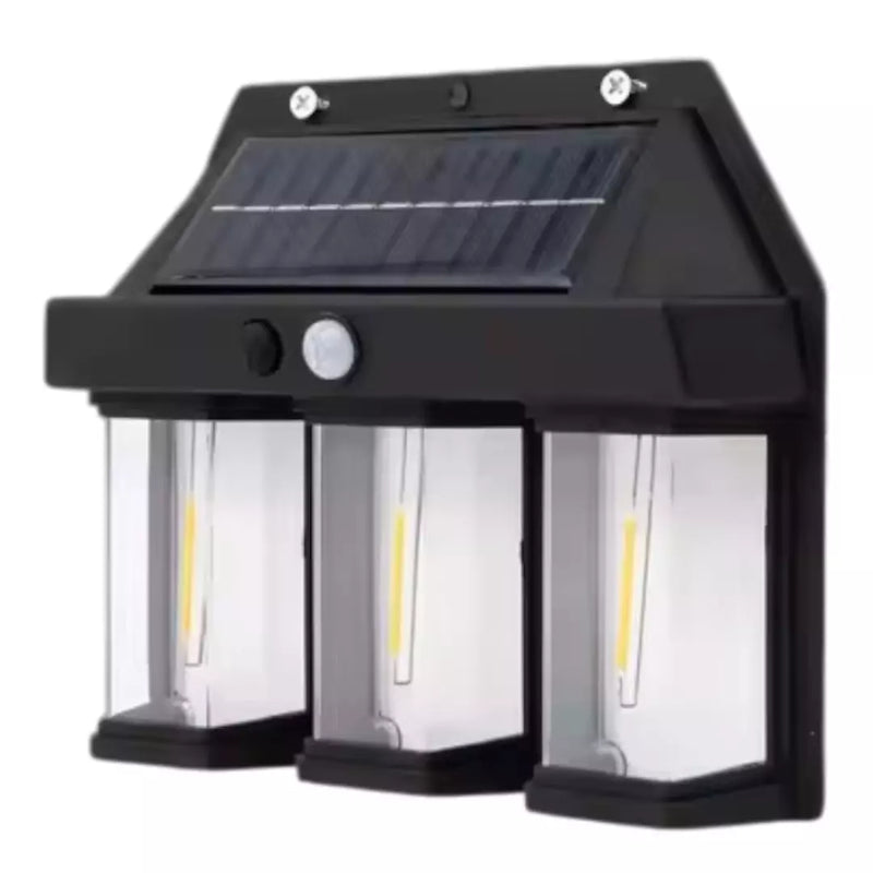 Lampara Solar Para Exterior Con Luz Calida BK-618-3