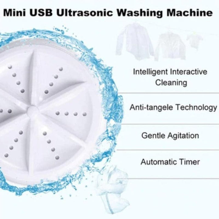 Mini Lavadora y Lavavajillas Portable