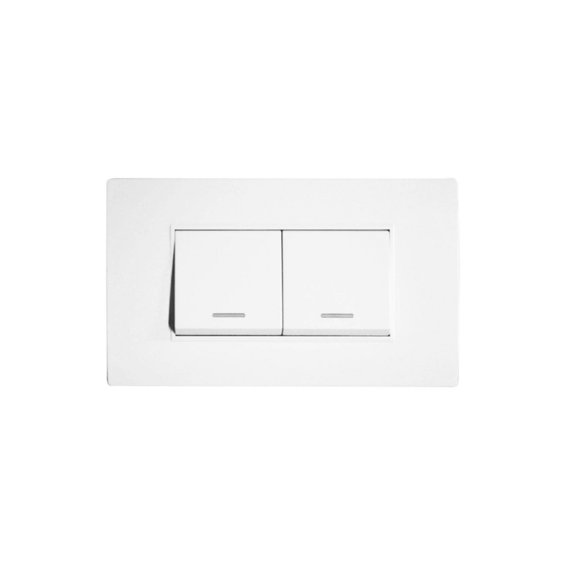 LINEA BK PLUS BLANCA SWICHE DOBLE CONMUTABLE 110-220 HT20675