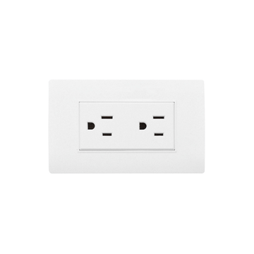 LINEA BK PLUS BLANCA TOMA DOBLE UDUKE HT20680