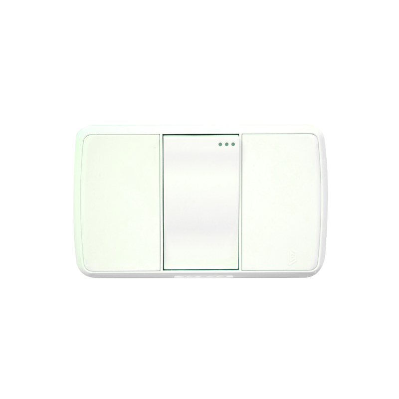 LINEA FUTURA BLANCA INCRUSTAR SWICHE SENCILLO DUKE ENERGY V16-005