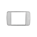 LINEA FUTURA BLANCA INCRUSTAR TAPA DOBLE BLANCA BORDE CROMADO DUKE ENERGY
