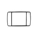 LINEA FUTURA BLANCA INCRUSTAR TAPA DOBLE BLANCA BORDE NEGRO DUKE ENERGY