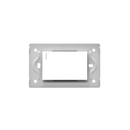 LINEA LUXOR BLANCA SWICHE SENCILLO INTERCAMBIABLE SIN TAPA