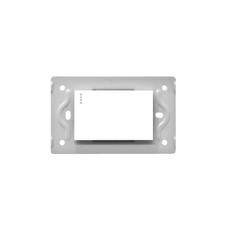 LINEA LUXOR BLANCA SWICHE SENCILLO INTERCAMBIABLE SIN TAPA