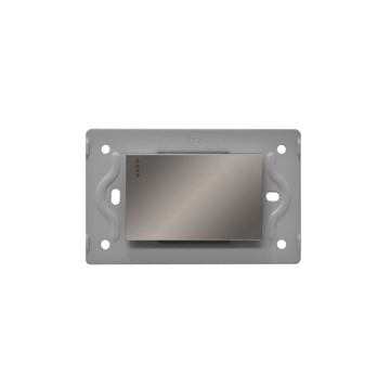 LINEA LUXOR GRIS SWICHE SENCILLO INTERCAMBIABLE SIN TAPA DUKE ENERGY
