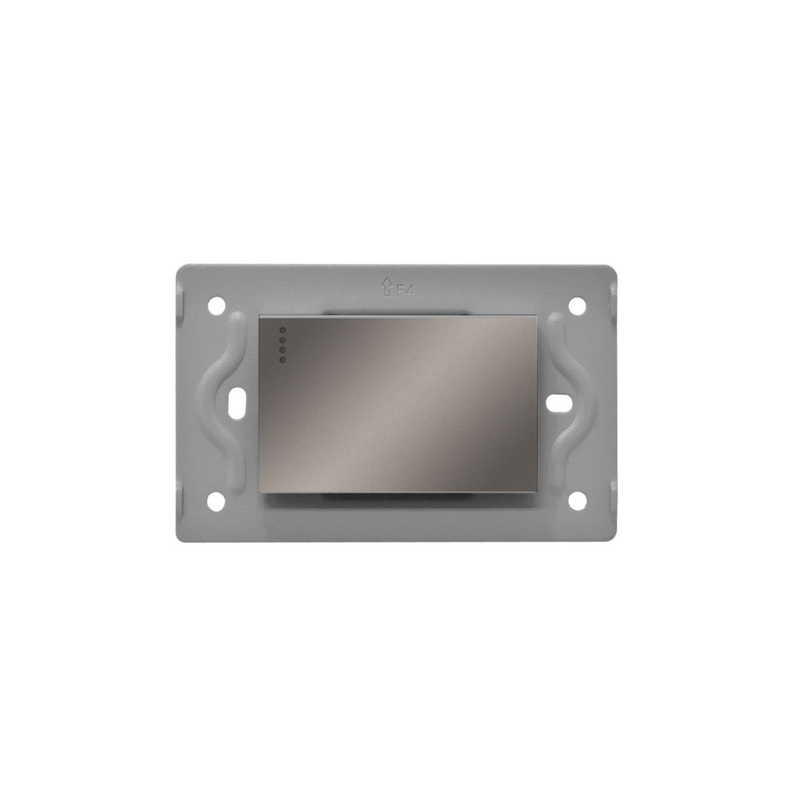 LINEA LUXOR GRIS SWICHE SENCILLO INTERCAMBIABLE SIN TAPA DUKE ENERGY