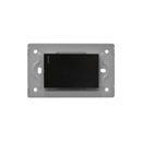 LINEA LUXOR NEGRA SWICHE SENCILLO INTERCAMBIABLE SIN TAPA DUKE ENERGY