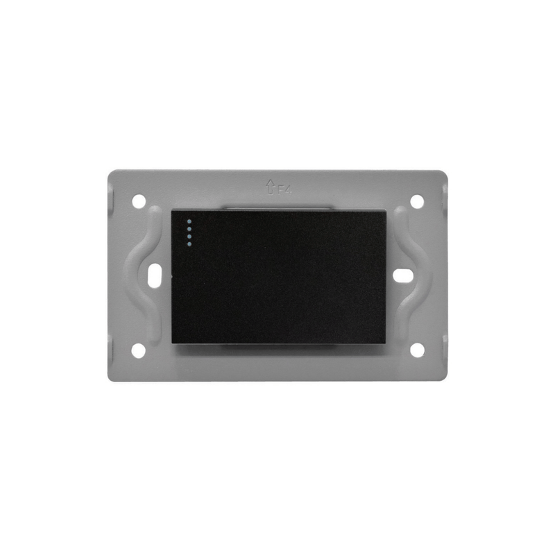 LINEA LUXOR NEGRA SWICHE SENCILLO INTERCAMBIABLE SIN TAPA DUKE ENERGY