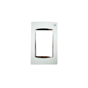 LINEA LUXOR TAPA BLANCA Y BORDE CROMADO DUKE ENERGY