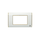 LINEA LUXOR TAPA BLANCA Y BORDE DORADO PERLA DUKE ENERGY (V18-02BD)