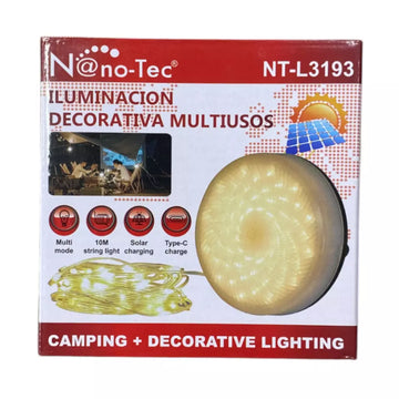 Lampara Decorativa Para Camping Nano-Tec NT-L3193