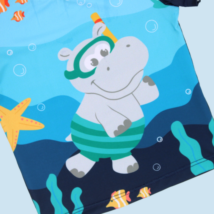 VESTIDO DE BAÑO NIÑO MC HIPOPÓTAMO 3903 MI PUPA