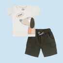 CONJUNTO BERMUDA NIÑO 1956 LOS CHIROS DE MARÍA JOSÉ