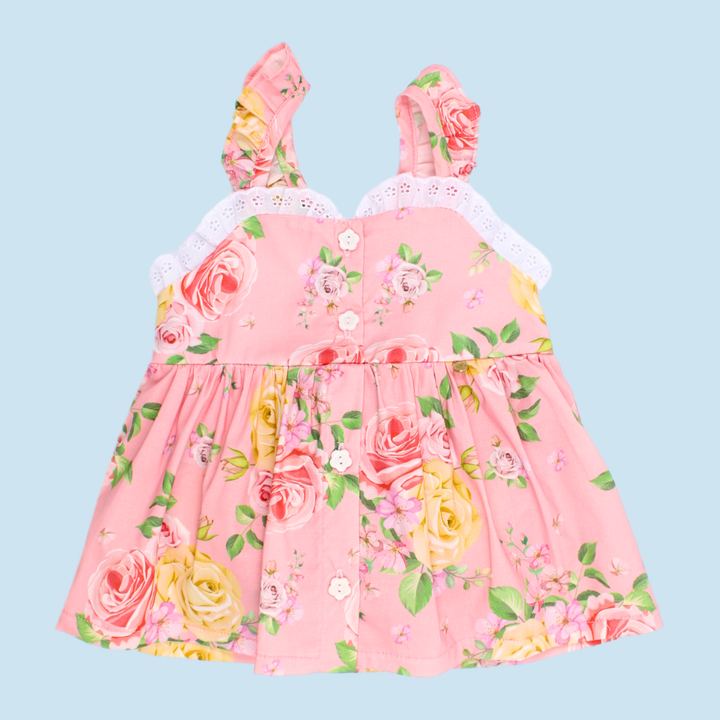 VESTIDO ASOLEADOR NIÑA 2007 CRECIENDO BABY