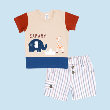CONJUNTO BERMUDA NIÑO 50180 FOR BABY