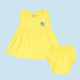 VESTIDO + CUCO BOTONES 1102 CRECIENDO BABY