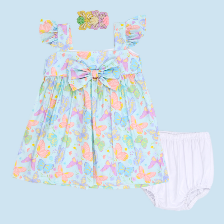 VESTIDO NIÑA 2029 CRECIENDO BABY