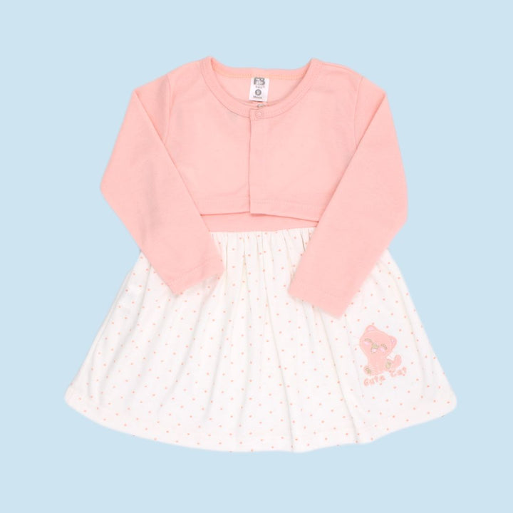 VESTIDO BEBE NIÑA 10853 FOR BABY