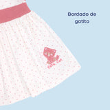 VESTIDO BEBE NIÑA 10853 FOR BABY