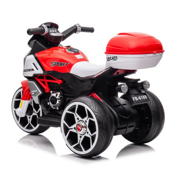 MOTO ELECTRICA INFANTIL !VELOCIDAD Y DIVERSIÓN A TODA MARCHA! J-MB6189 MUNBE ROJO