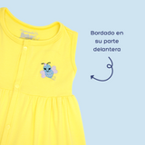 VESTIDO + CUCO BOTONES 1102 CRECIENDO BABY