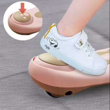 SCOOTER INFANTIL 3 EN 1 - DIVERSIÓN Y SEGURIDAD EN CADA PASEO SK-8102 MUNBE ROSADO