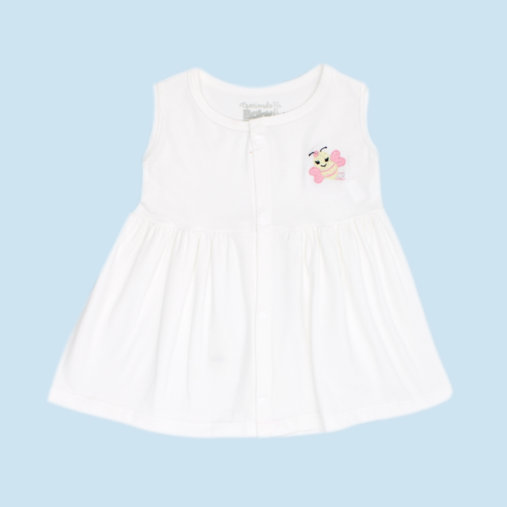 VESTIDO + CUCO BOTONES 1102 CRECIENDO BABY