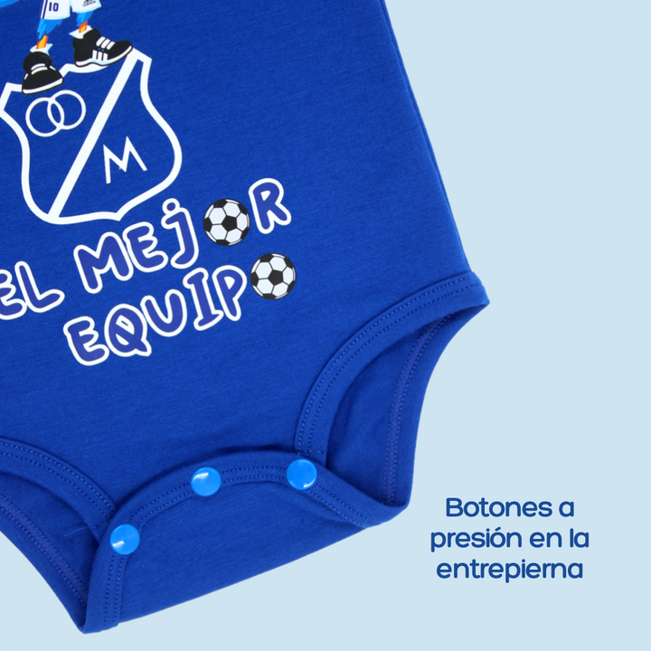 BODY MILLOS MEJOR EQUIPO 1033 CRECIENDO BABY