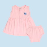 VESTIDO + CUCO BOTONES 1102 CRECIENDO BABY