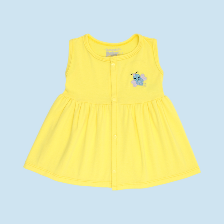 VESTIDO + CUCO BOTONES 1102 CRECIENDO BABY