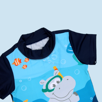 VESTIDO DE BAÑO NIÑO MC HIPOPÓTAMO 3903 MI PUPA