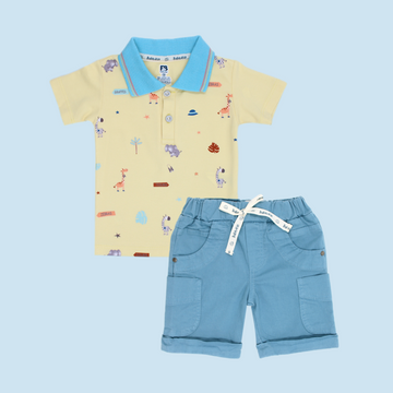 CONJUNTO BERMUDA NIÑO 50132 FOR BABY