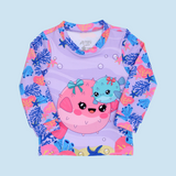 VESTIDO DE BAÑO NIÑA PEZ GLOBO 3901 MI PUPA