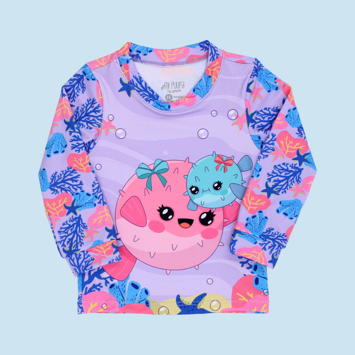 VESTIDO DE BAÑO NIÑA PEZ GLOBO 3901 MI PUPA