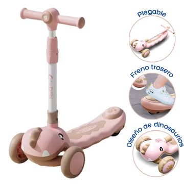 SCOOTER SK-8101 MUNBE ROSADO