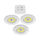 Luces LED adhesivas set x3 con control lamparas inteligentes