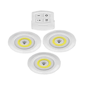 Luces LED adhesivas set x3 con control lamparas inteligentes
