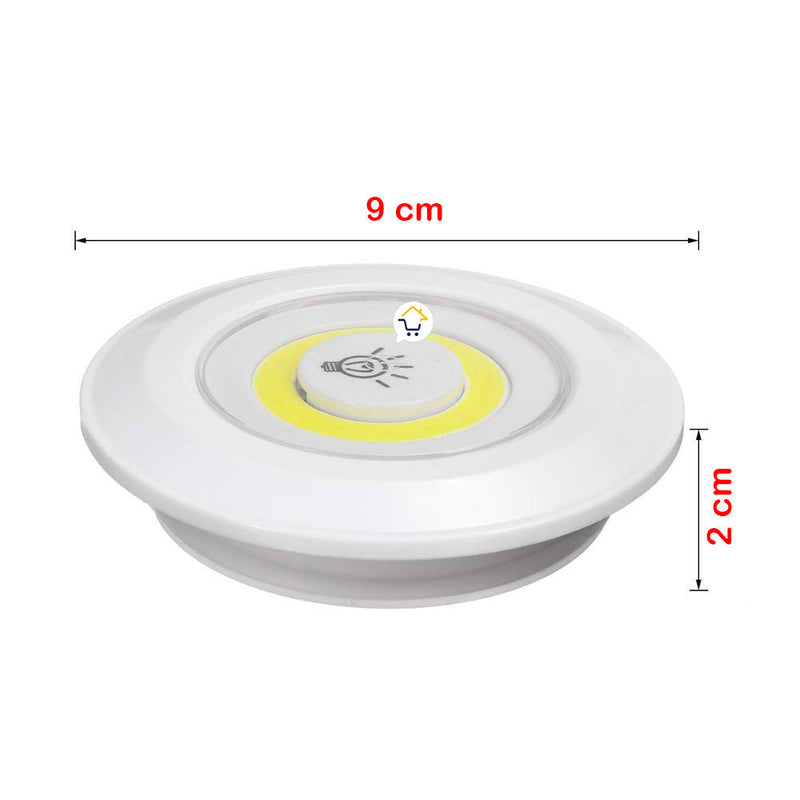 Lámpara Luces Led X3 Multiusos Luz De Tacto Control Remoto COB