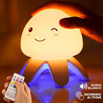 Lámpara Ruido Blanco Medusa Interactiva Compañera De sueño profundo F8