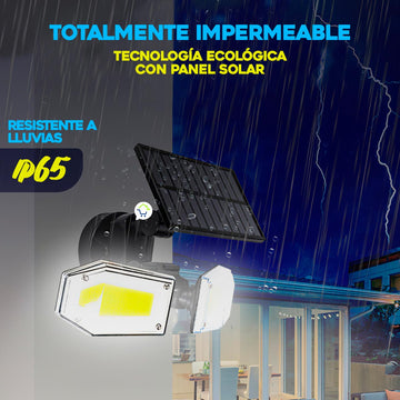 Lámpara Solar LED Exterior Para Pared Sensor De Movimiento SH078