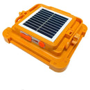 Lampara reflector led portátil con panel solar recargable y entrada USB