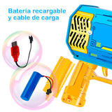 Lanzador De Burbujas Eléctrica Infantil Juguete Burbujero PB475