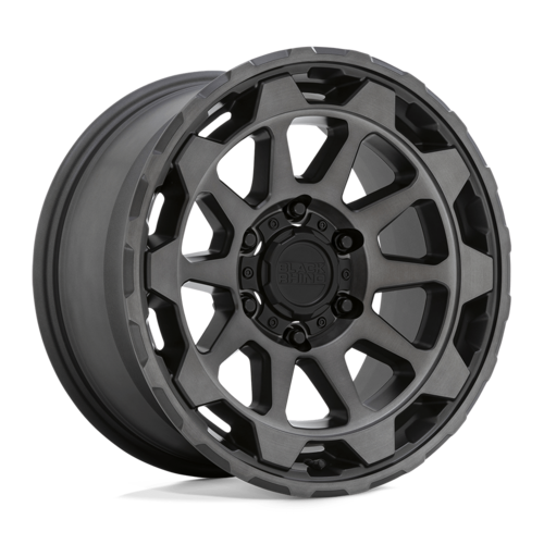 BLACK RHINO ROTOR 18X9 5X127 ET-18 BOCIN: 71 M-GMTL-BRSH JW18231