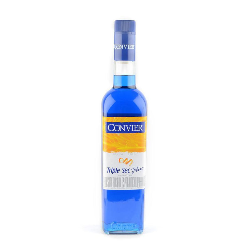 LICOR CONVIER 750ML TRIPLE SEC AZUL