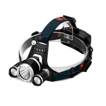 Linterna Minera Led Recargable 4 Modos Manos Libres Zoom 301