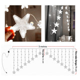 Luces Led Estrella X136 Luces 3m Navidad YG115B